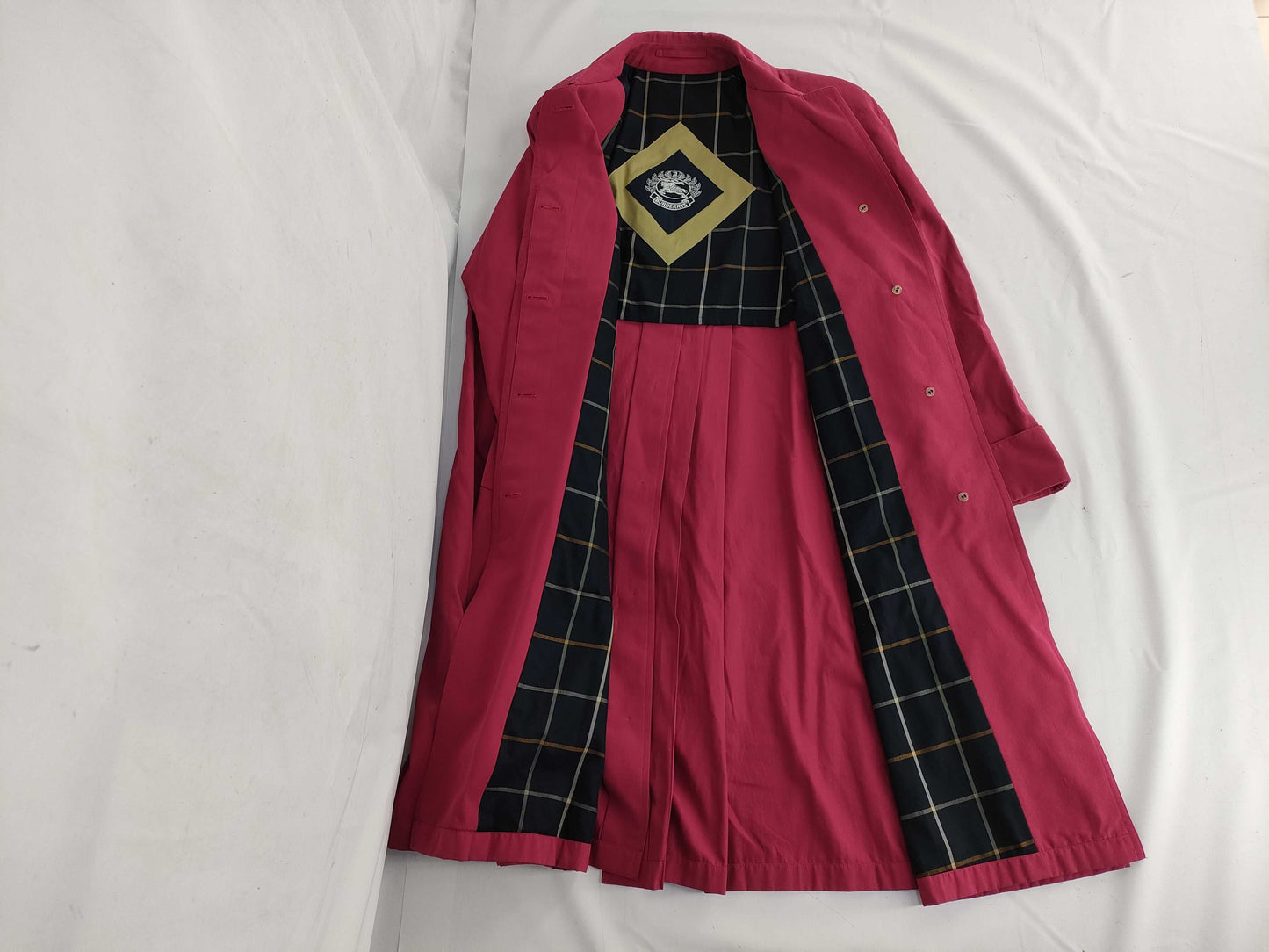 Burberrys trench coat pink coat