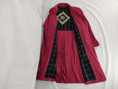 Burberrys trench coat pink coat