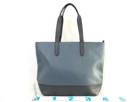 COACH C6874 Hamilton Tote/Black/Blue Tote Bag
