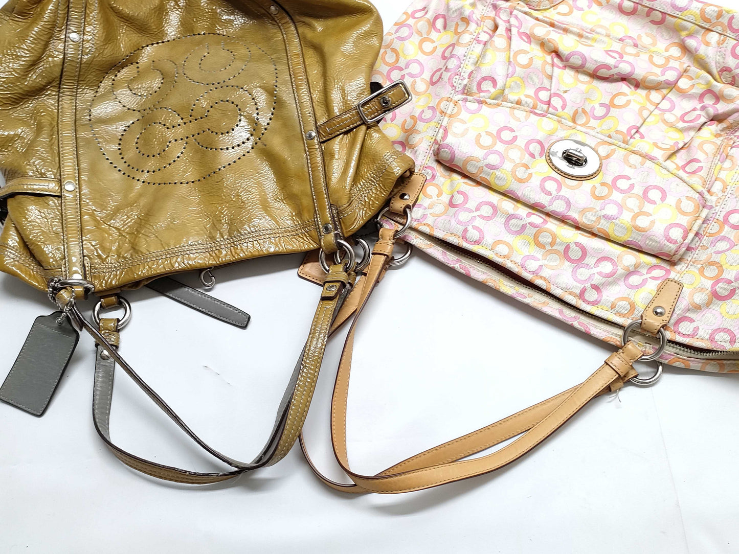 COACH Signature Turnlock/One-Shoulder/Hand etc.*2 Handbags