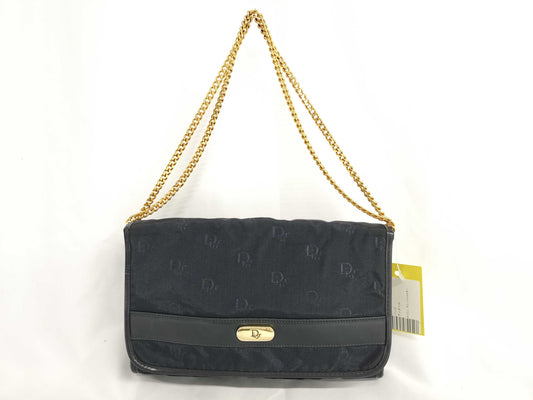 Dior nylon chain shoulder bag