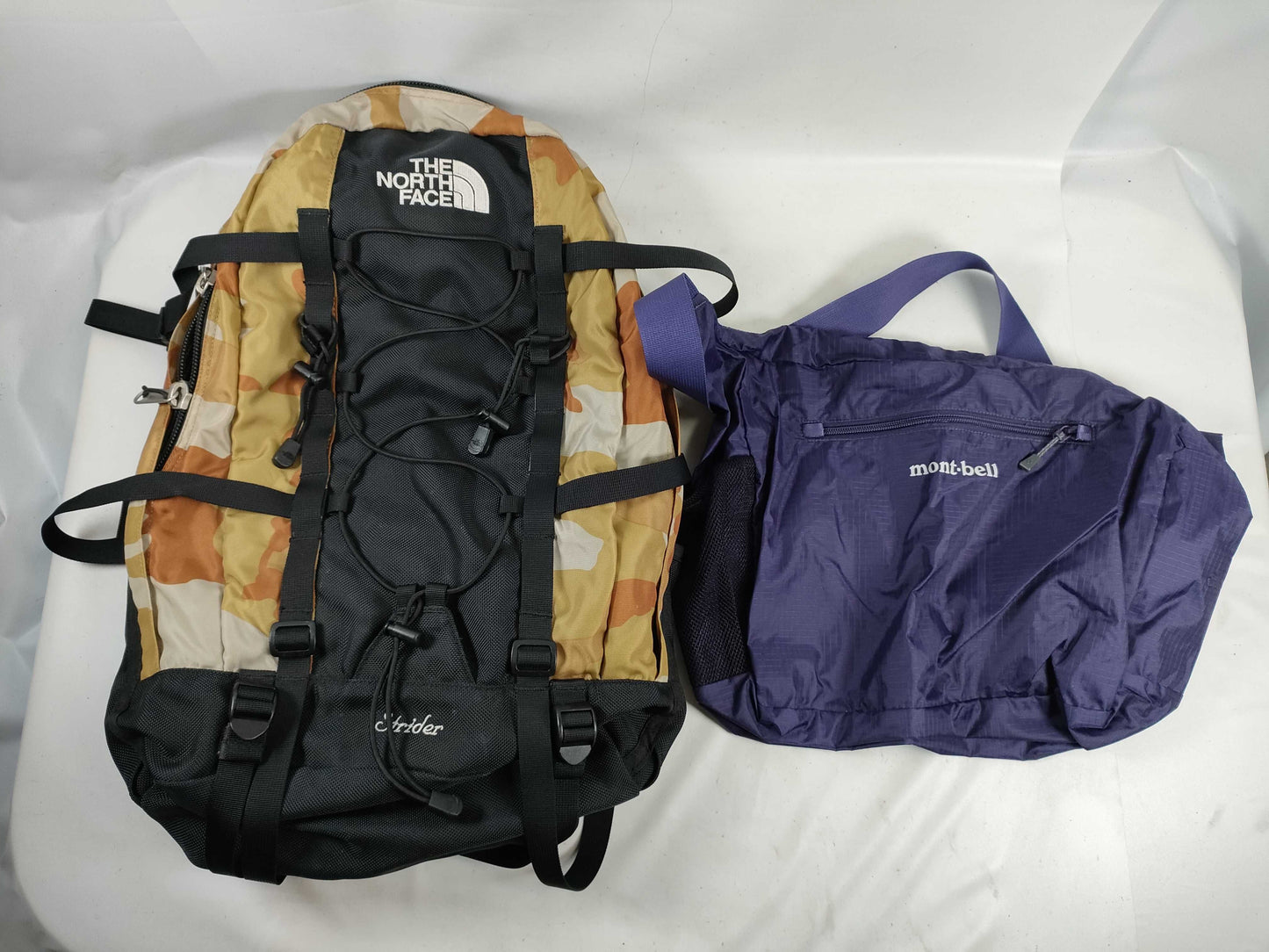 THE NORTH FACE Strider Backpack/Montbell Nylon Shoulder Backpack
