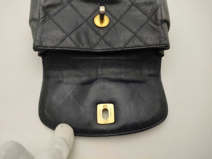 CHANEL Bicolore/Waist Pouch/Strap Missing Waist Bag