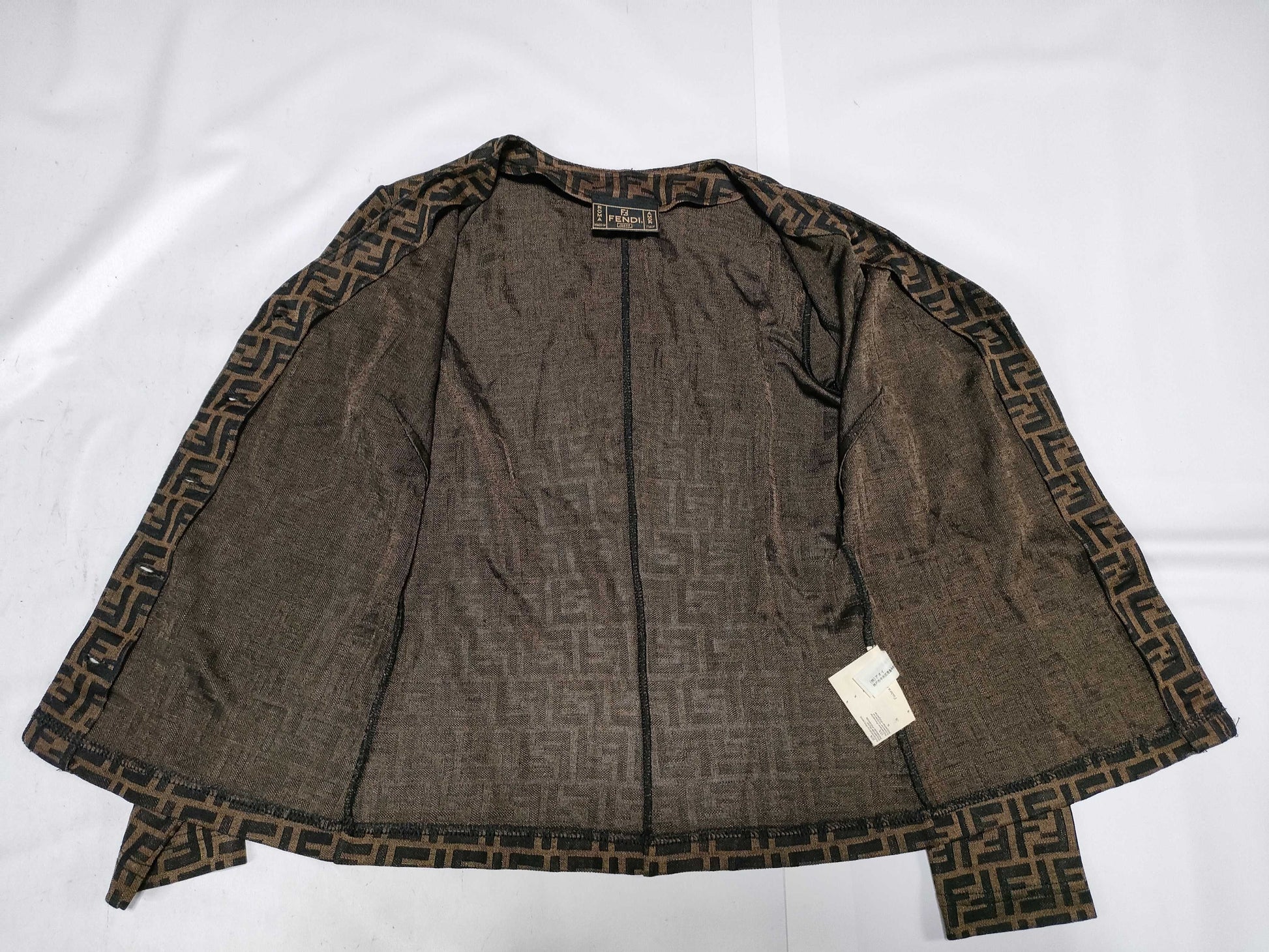 FENDI Zucca print Zucca top cardigan