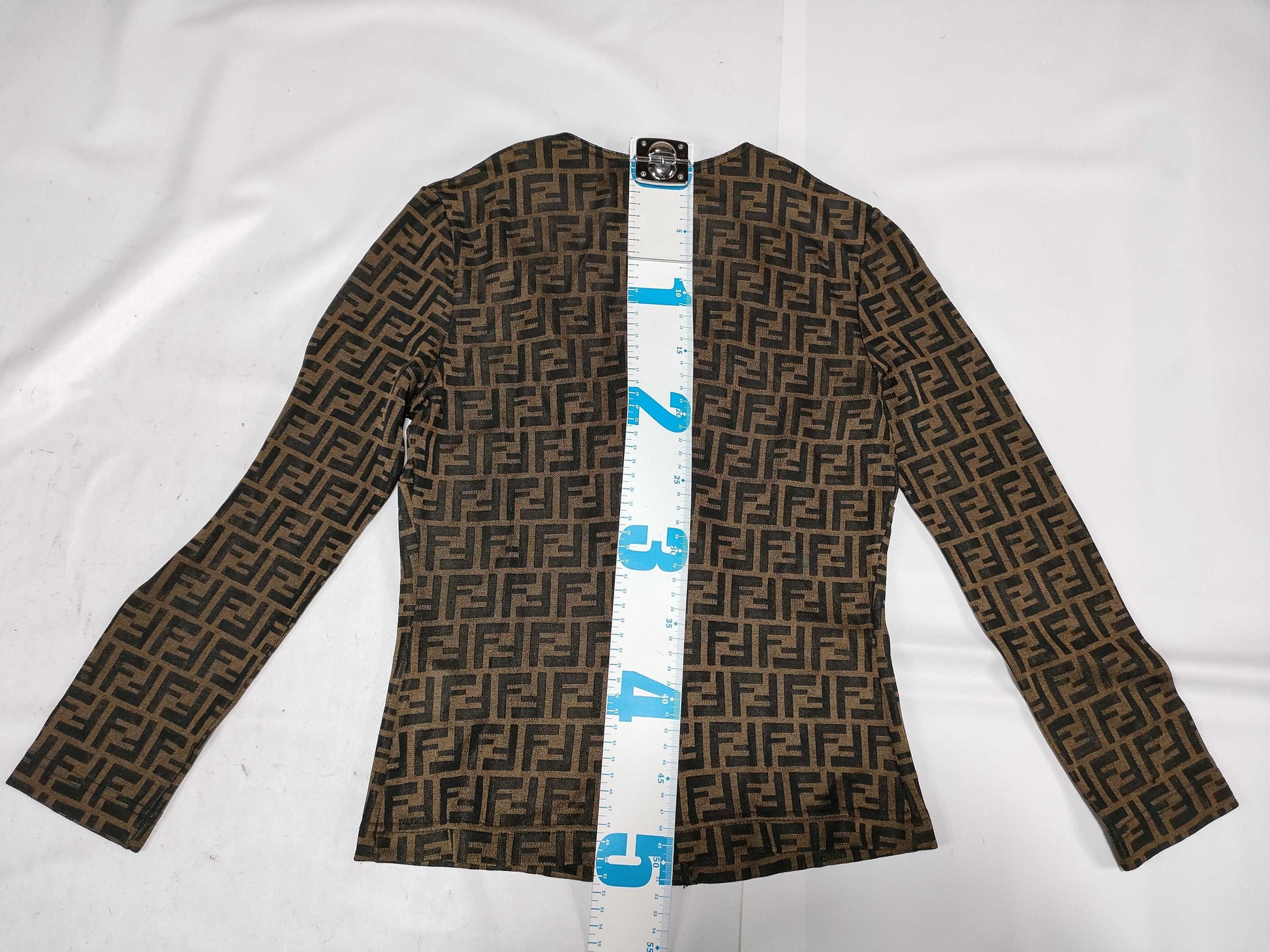 FENDI Zucca print Zucca top cardigan