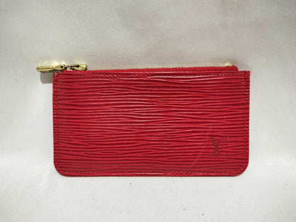 LOUIS VUITTON Epi Pochette Cle Coin Case