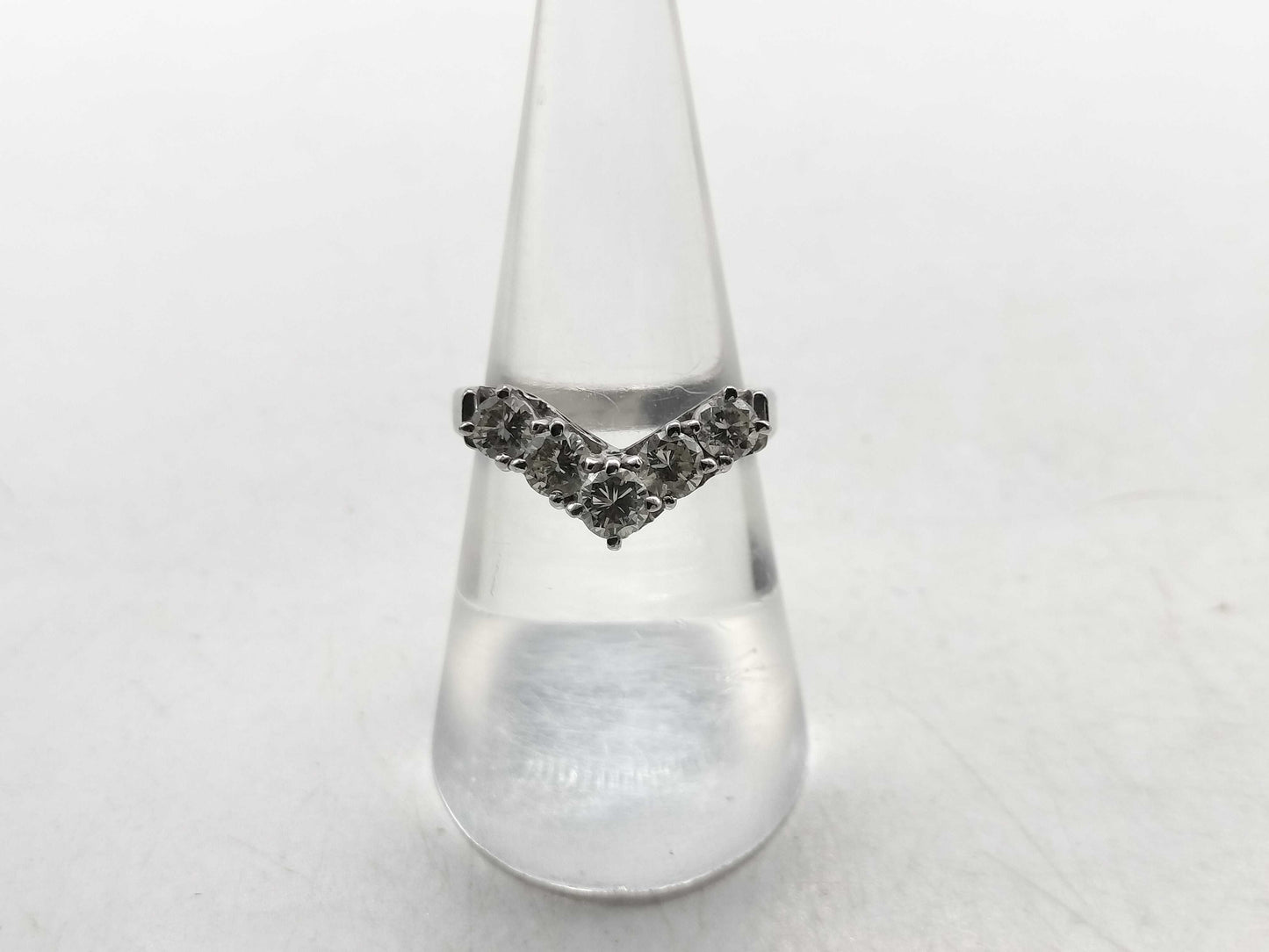 Mitsukoshi D1.00ct PT900 6.3g Ring 