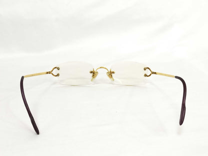  Cartier Gold Eyeglasses 19.5g Sunglasses