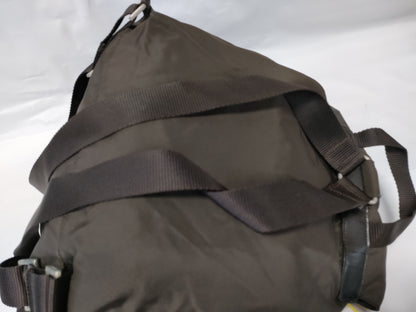 PRADA nylon backpack, brown
