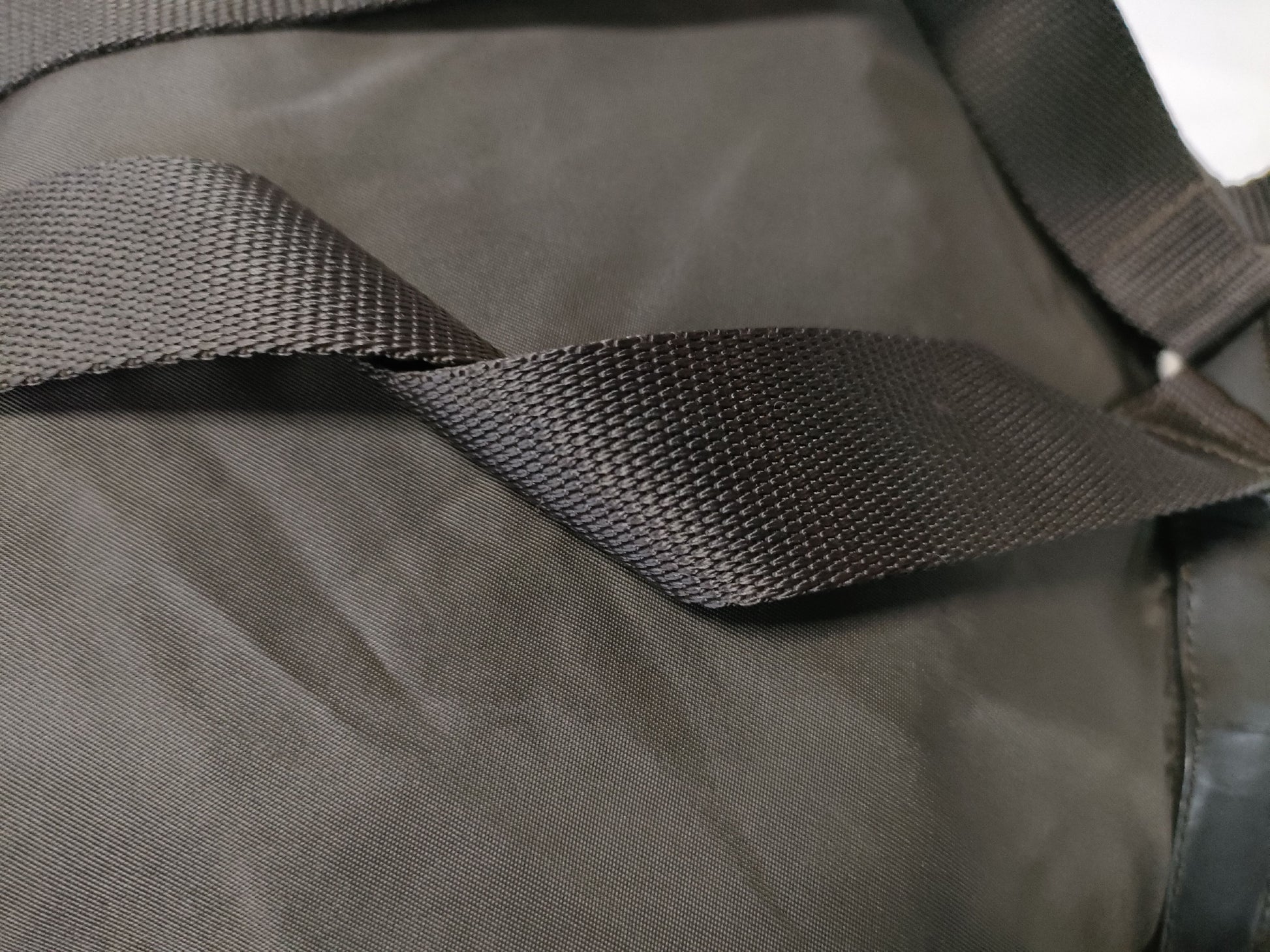 PRADA nylon backpack, brown