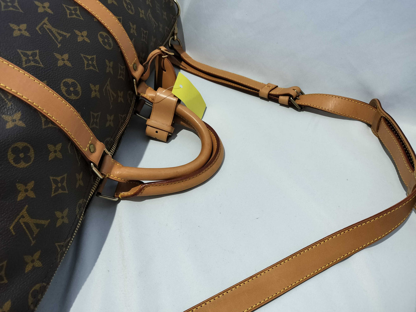 LOUIS VUITTON Monogram M41414 Keepall Bandouliere 55 Boston Bag