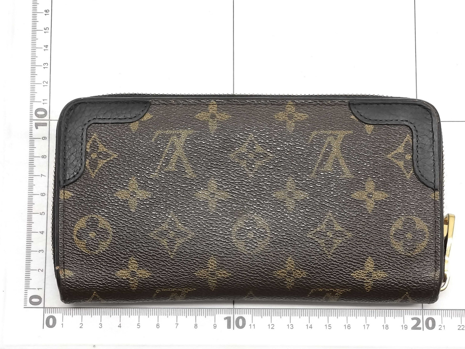 LOUIS VUITTON Monogram Zippy Wallet Retiro Wallet