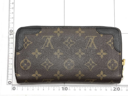 LOUIS VUITTON Monogram Zippy Wallet Retiro Wallet