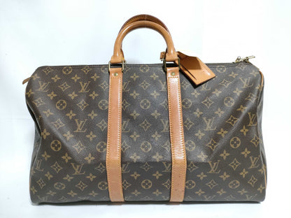 LOUIS VUITTON Monogram M41428 Keypol 45 Boston Bag