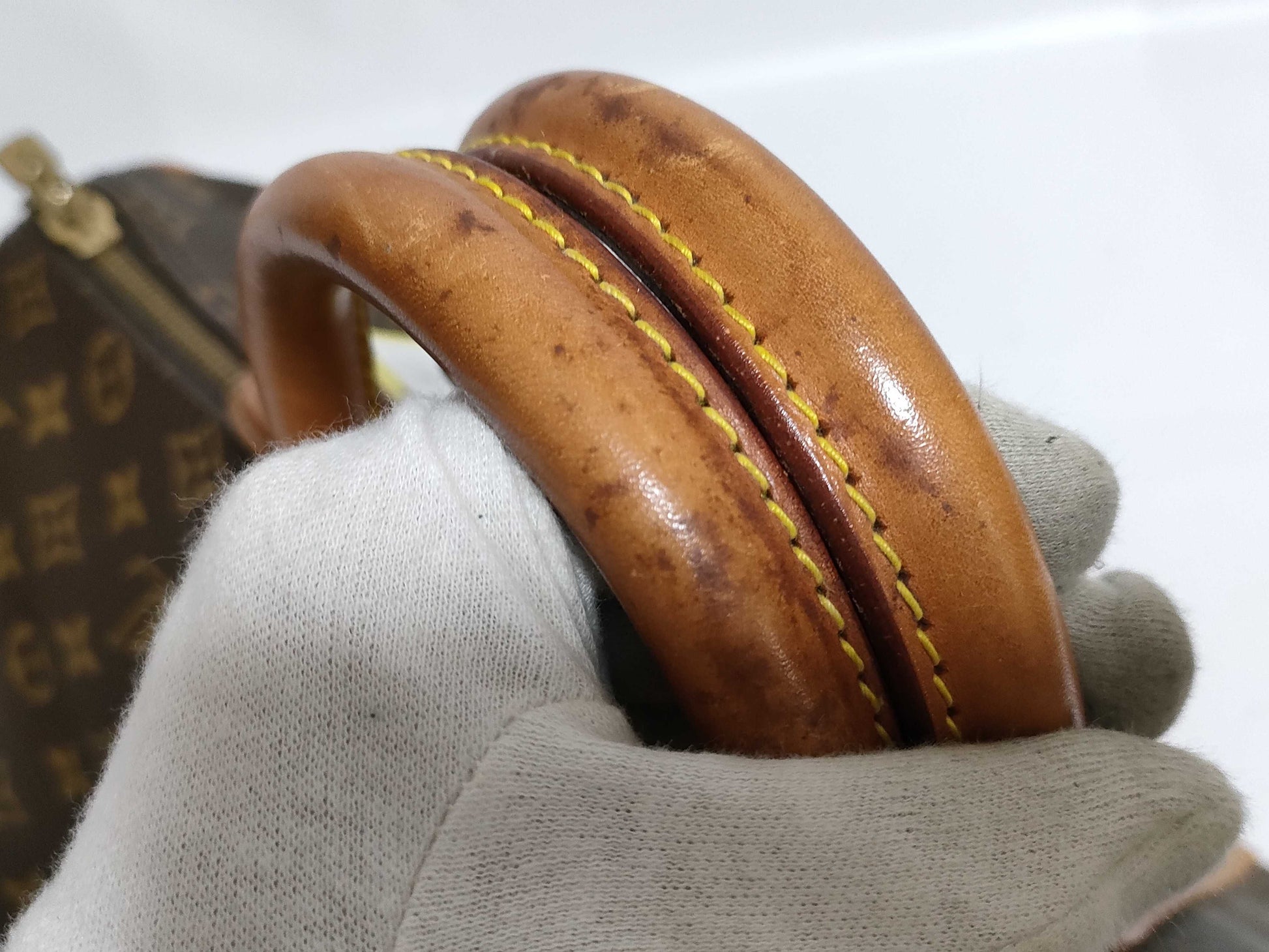 LOUIS VUITTON Monogram M41428 Keypol 45 Boston Bag