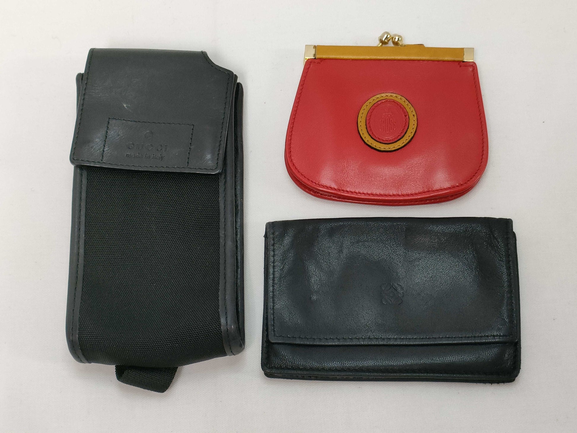 GUCCI/LOEWE Leather Case Coin Case
