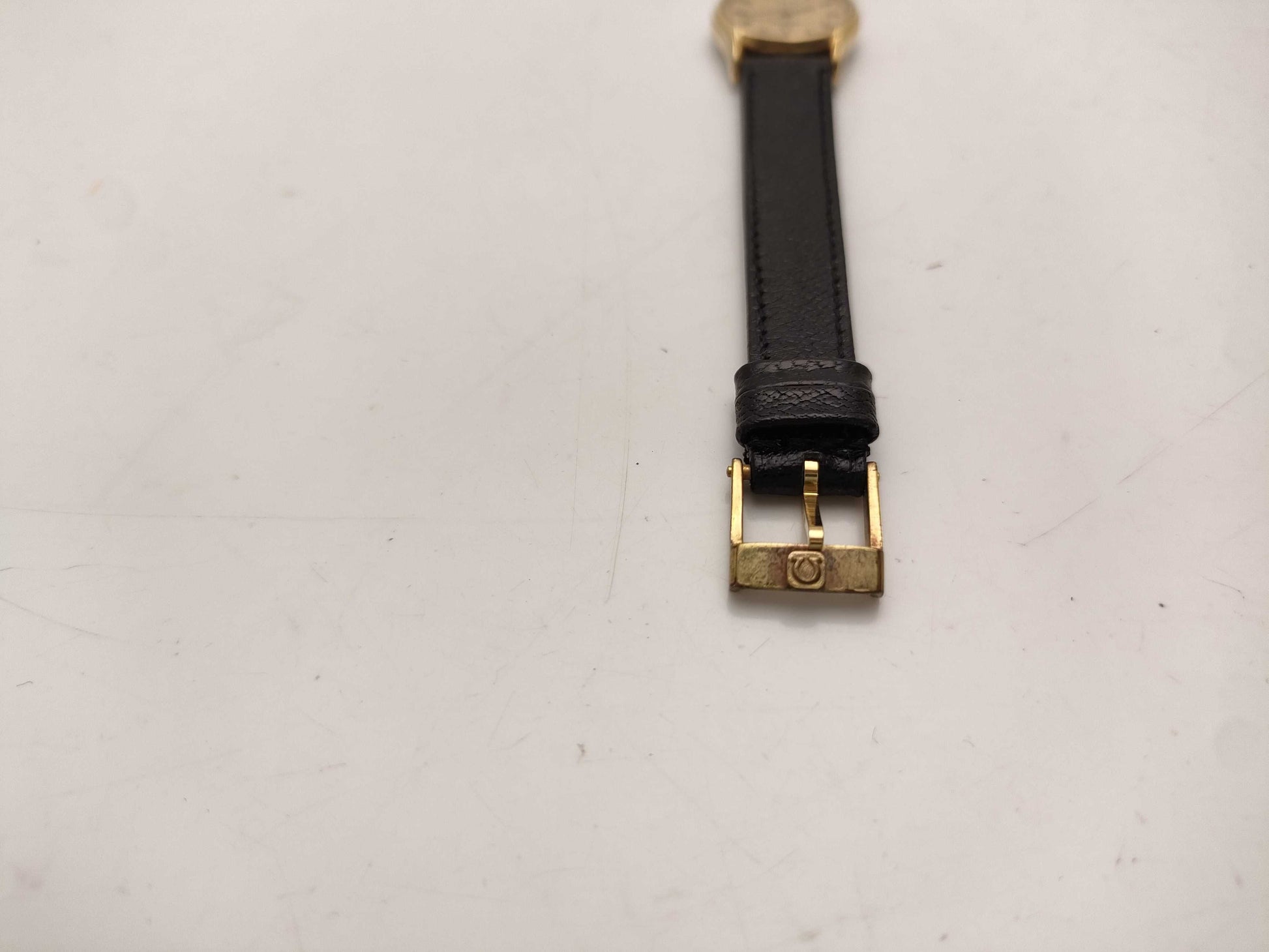 OMEGA Devil Leather Strap Women's Watch