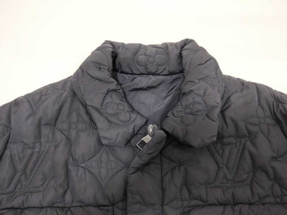 LOUIS VUITTON Monogram Quilted Down Coat