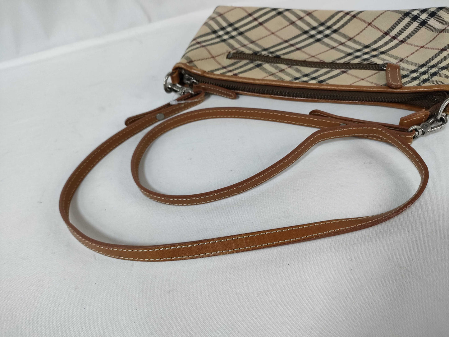 BURBERRY Blue Label Blue Label/Check/Shoulder/Canvas Shoulder Bag