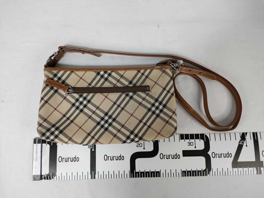 BURBERRY Blue Label Blue Label/Check/Shoulder/Canvas Shoulder Bag