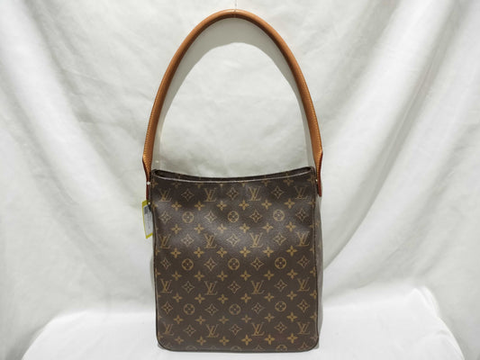 LOUIS VUITTON Monogram M51145 Looping GM Shoulder Bag