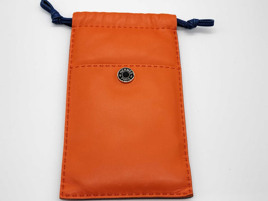 HERMES Pillow Smartphone Case U Stamp Other Accessories