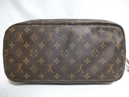 LOUIS VUITTON Monogram M40156 Neverful MM Old Tote Bag