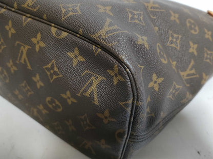 LOUIS VUITTON Monogram M40156 Neverful MM Old Tote Bag