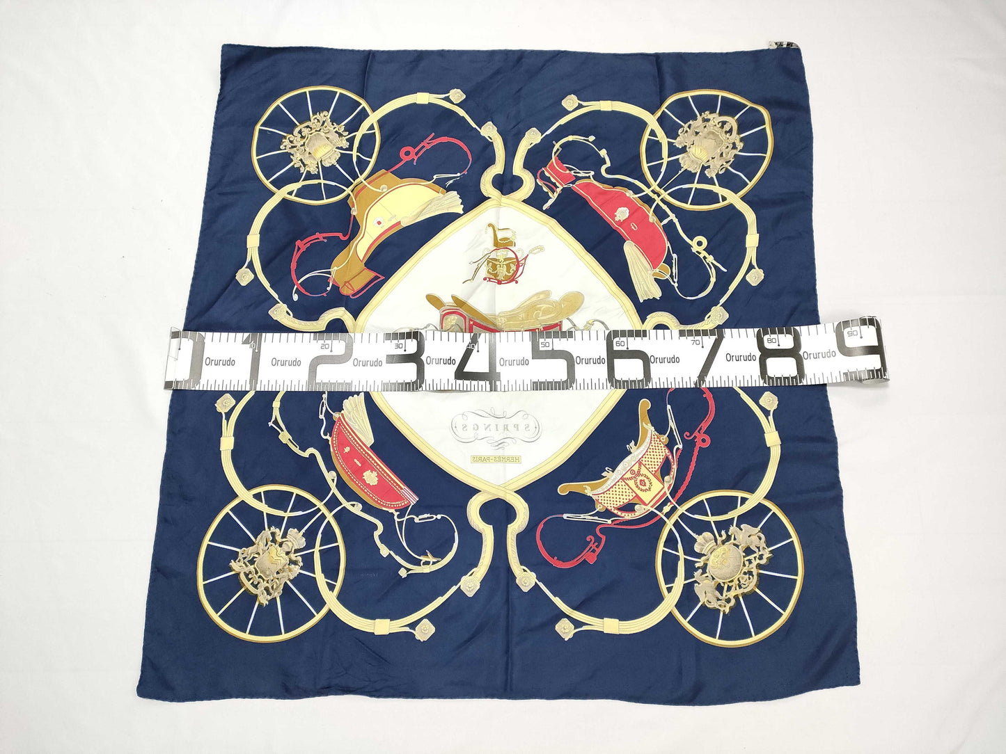 HERMES Carre SPRINGS Carre 90 Scarf