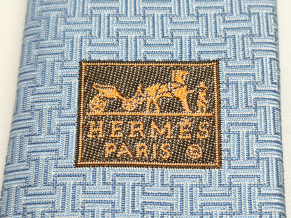 HERMES silk tie
