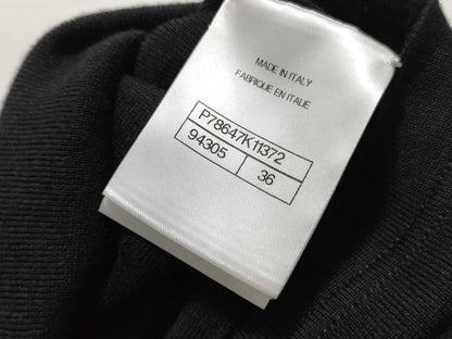 CHANEL Knit Zip-Up Dress