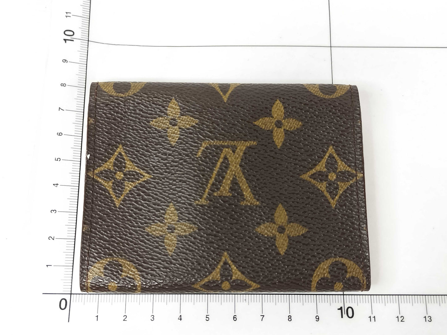 LOUIS VUITTON Monogram M62920 Monogram Envelope Carte de Visite Card Case, Pass Case, Business Card Holder