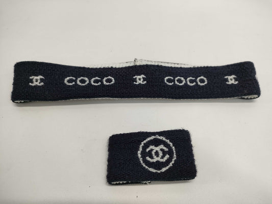 CHANEL Hairband & Wristband Set Other Accessories