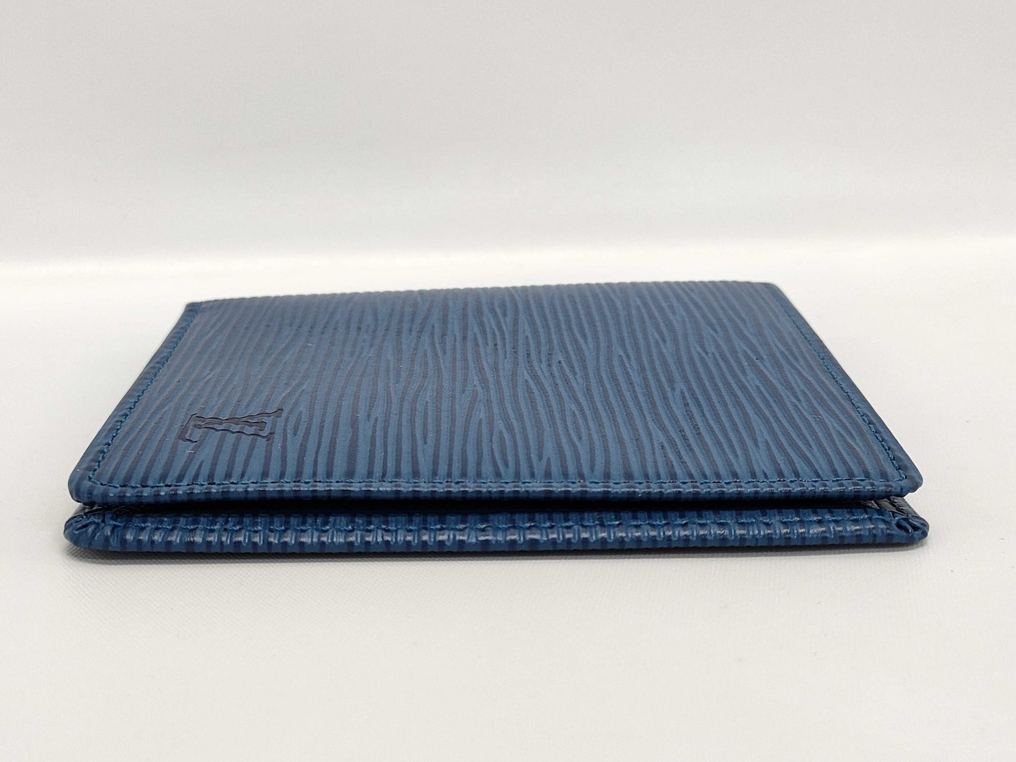LOUIS VUITTON Epi Bi-fold Wallet Wallet Blue Wallet