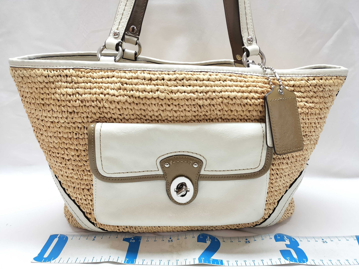 COACH Basket/Canvas Bag *4 Shoulder Bag