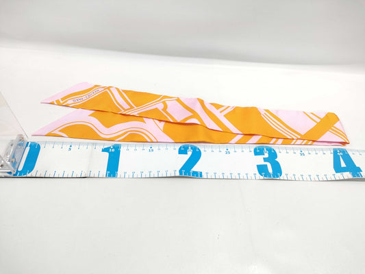 HERMES Twilly Pink Other Accessories