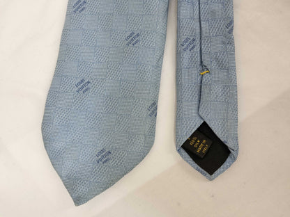 LOUIS VUITTON light blue tie