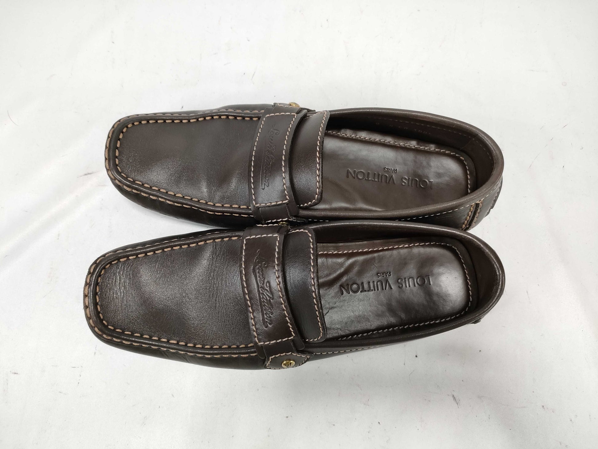 LOUIS VUITTON Driving Shoes Loafers