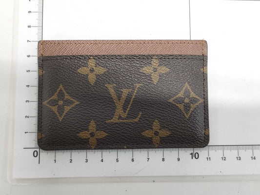 LOUIS VUITTON Monogram Porte Carte Sample Card Case M61733 Card Case, Pass Case, Business Card Case
