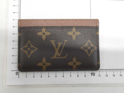 LOUIS VUITTON Monogram Porte Carte Sample Card Case M61733 Card Case, Pass Case, Business Card Case