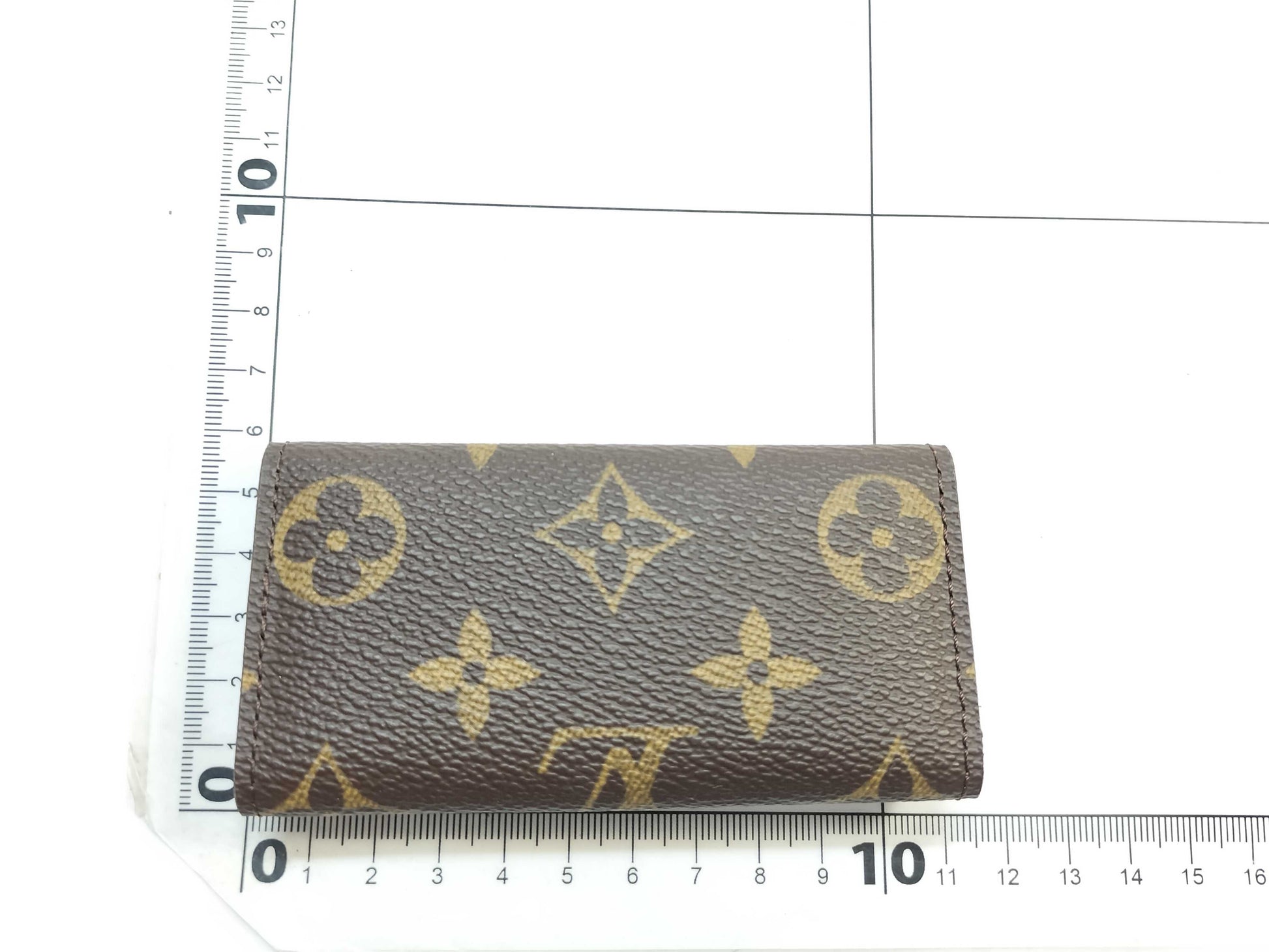 LOUIS VUITTON Monogram 3-Key Case Key Case/Key Holder