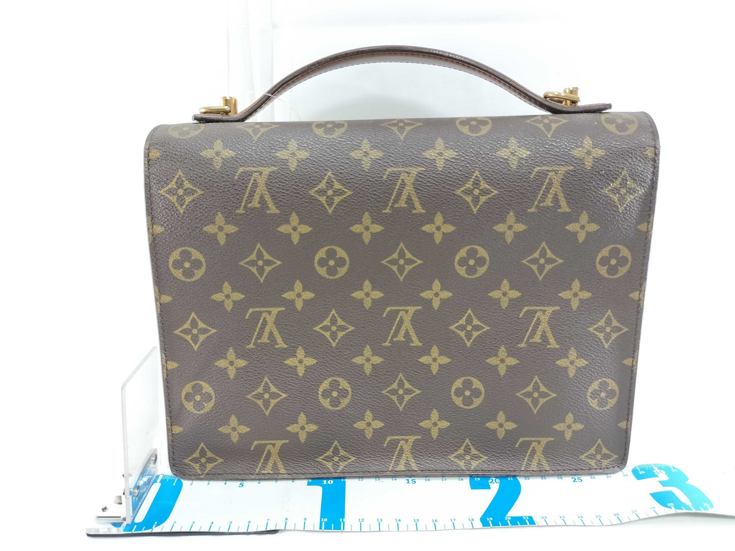 LOUIS VUITTON Monogram M51187 Monceau Handbag