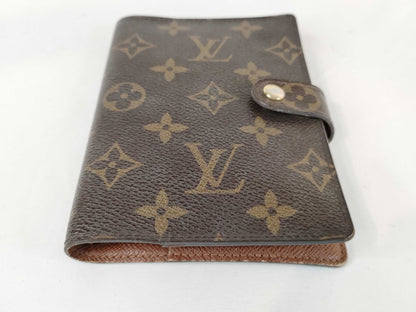 LOUIS VUITTON Monogram R20005 Agenda PM Notebook Cover