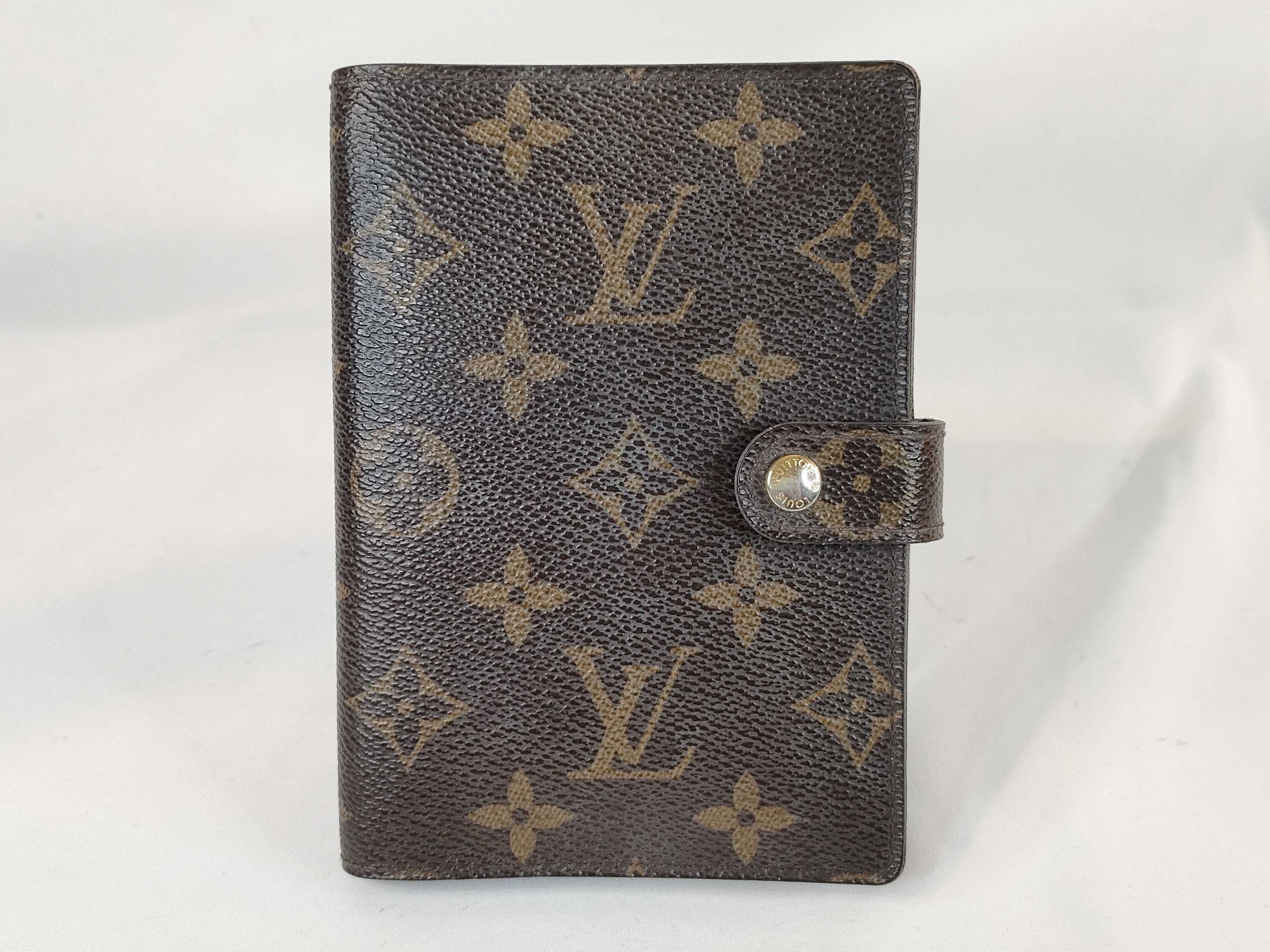 LOUIS VUITTON Monogram R20005 Agenda PM Notebook Cover