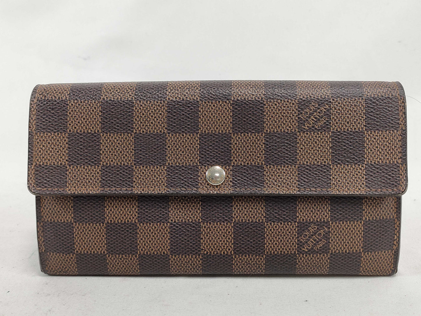 LOUIS VUITTON Damier Portefeuille Sarah Wallet