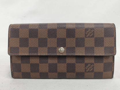 LOUIS VUITTON Damier Portefeuille Sarah Wallet