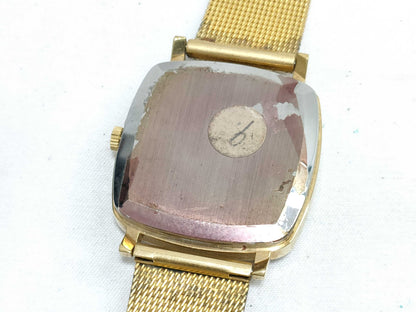 OMEGA Devil Square Gold Color Automatic Antique Women's Watch