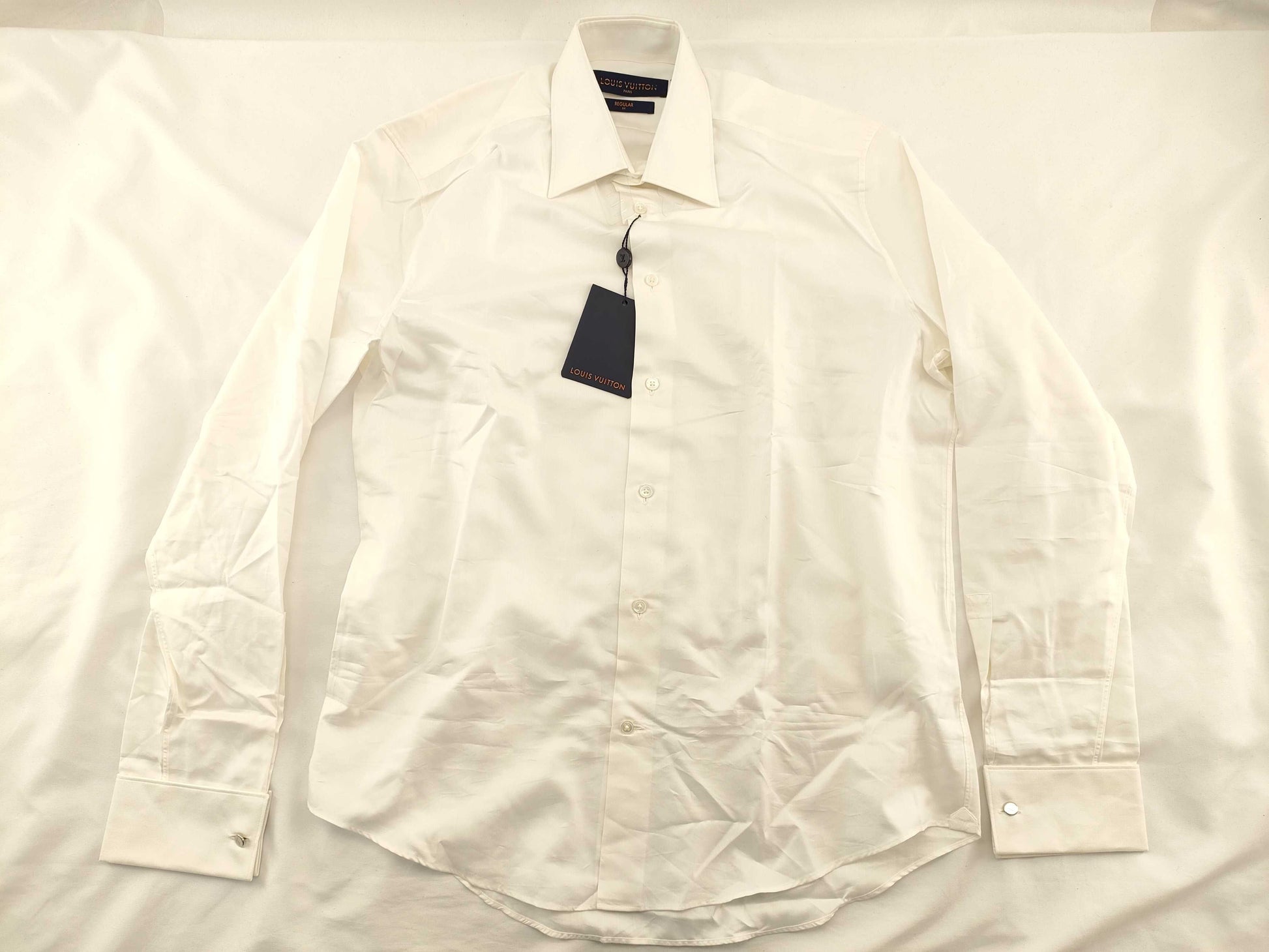 LOUIS VUITTON Unused Blazon Classic Dress Shirt with Tags