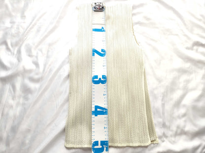 ISSEY MIYAKE Pleats Please Top, Ivory