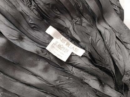 ISSEY MIYAKE Pleats Please Shirt Black Tops